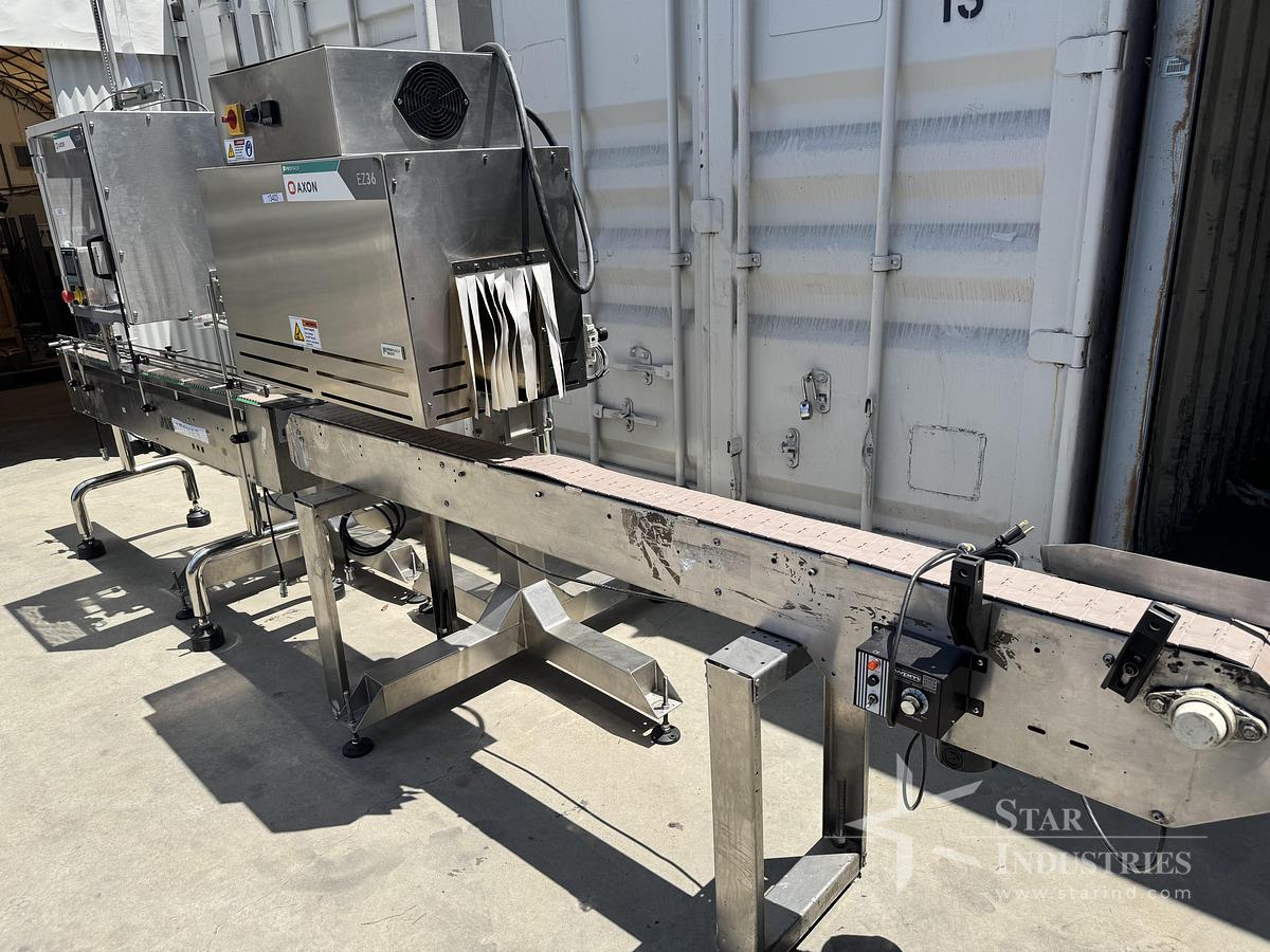 Used Axon EZ 100 Sealer w/ Axon Heat Tunnel