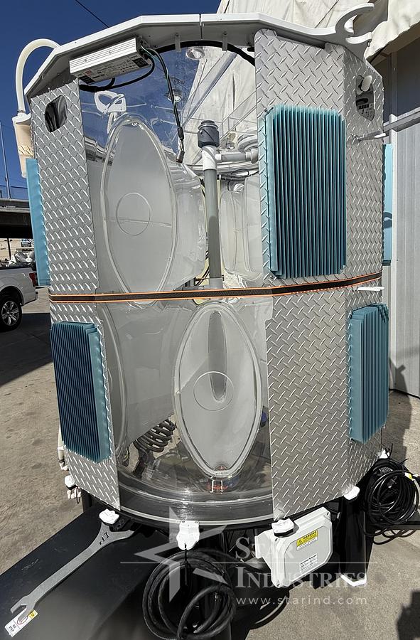 Used Industrial Plankton PBR 1250L (Automated Biosecure Microalgae Photobioreactor)