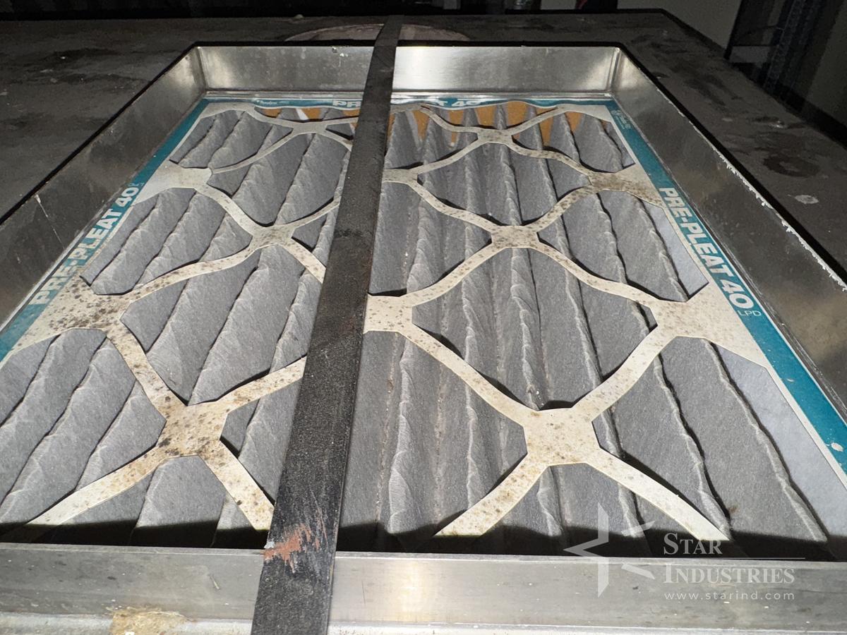 Used Thomas Compulab Coating Pan w/ 36", 24" & 12" Pans