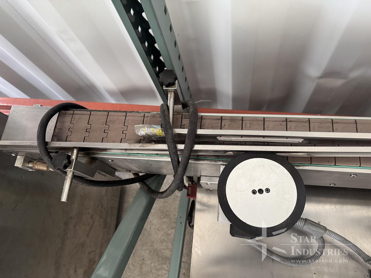 Used Labeler for round bottles, Model BLM