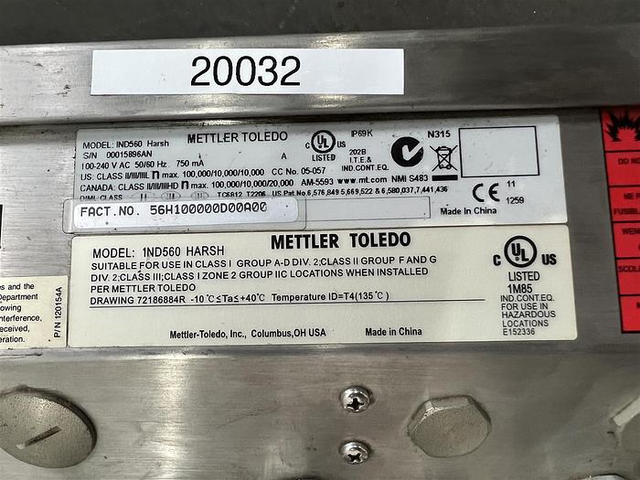 Used Mettler Toledo Scale