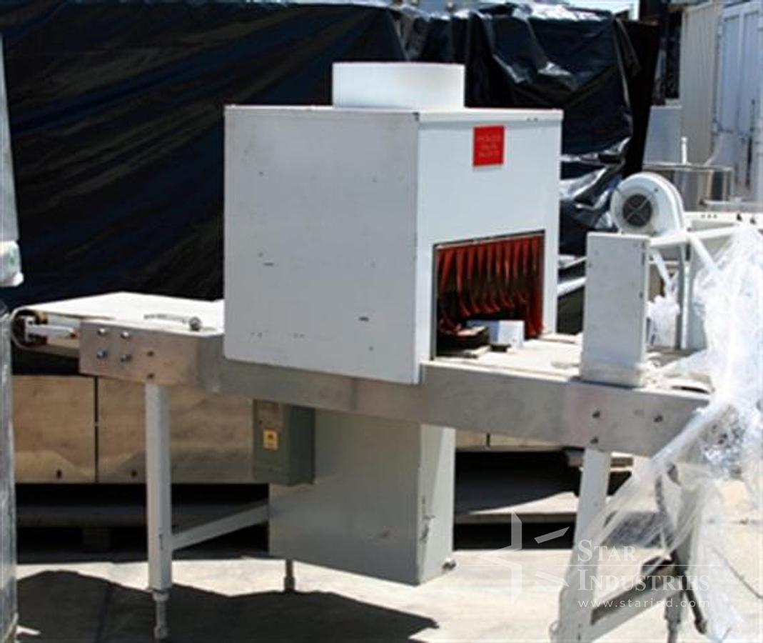 Used Shrink Tunnel, 18" wide x 11" tall