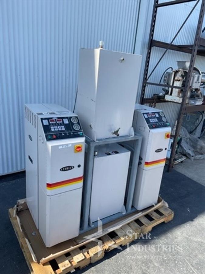 Used Sterlco Temperature Control System w/ 2 Heaters & Tanks