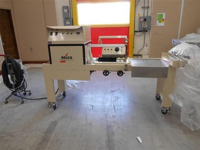 Used Belco L Bar Sealer with heat tunnel