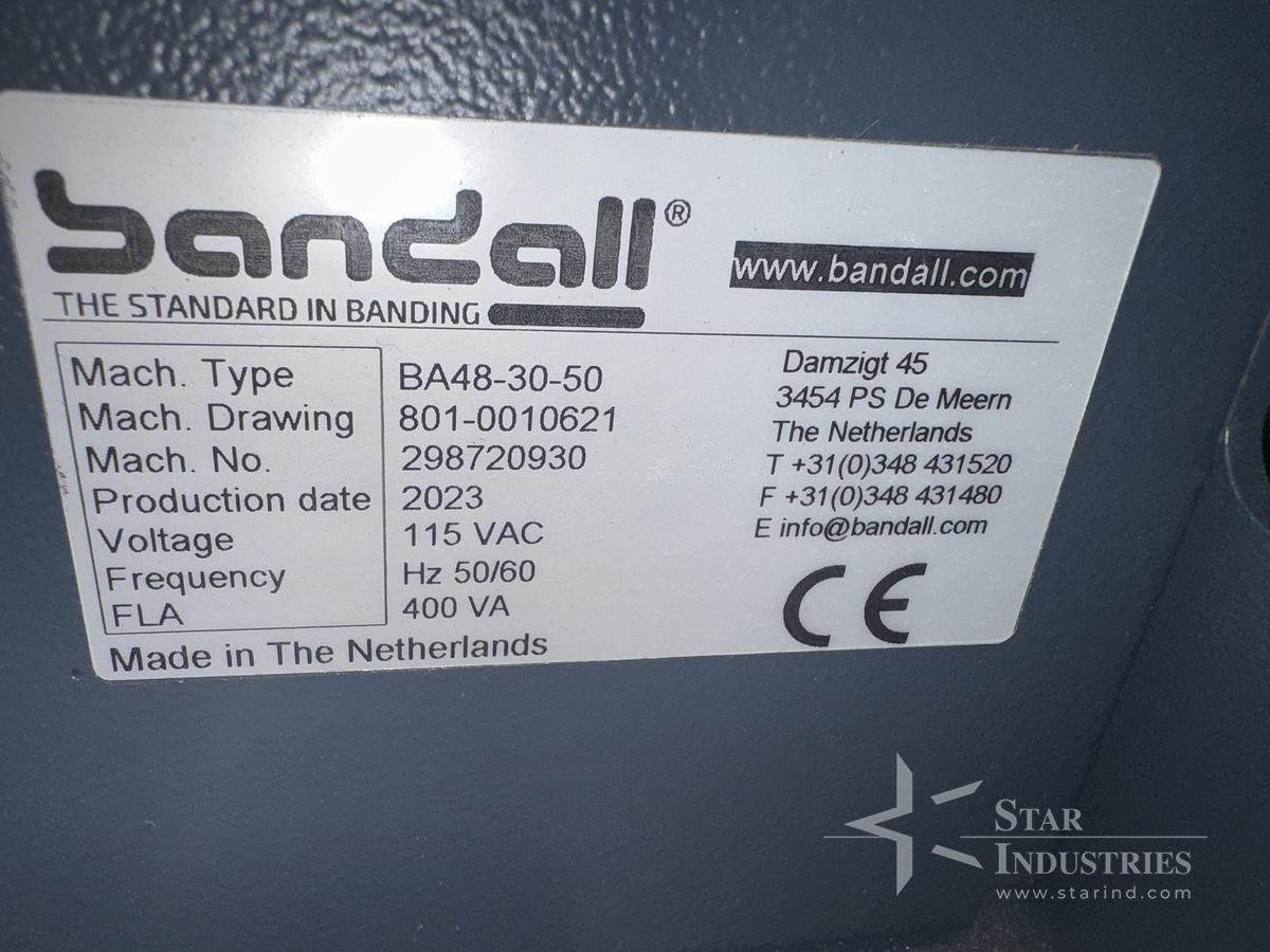 Used BandAll Model BA48-30-50 Bander, unused