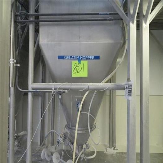 Used Stainless Steel Bulk Bag Unloading System