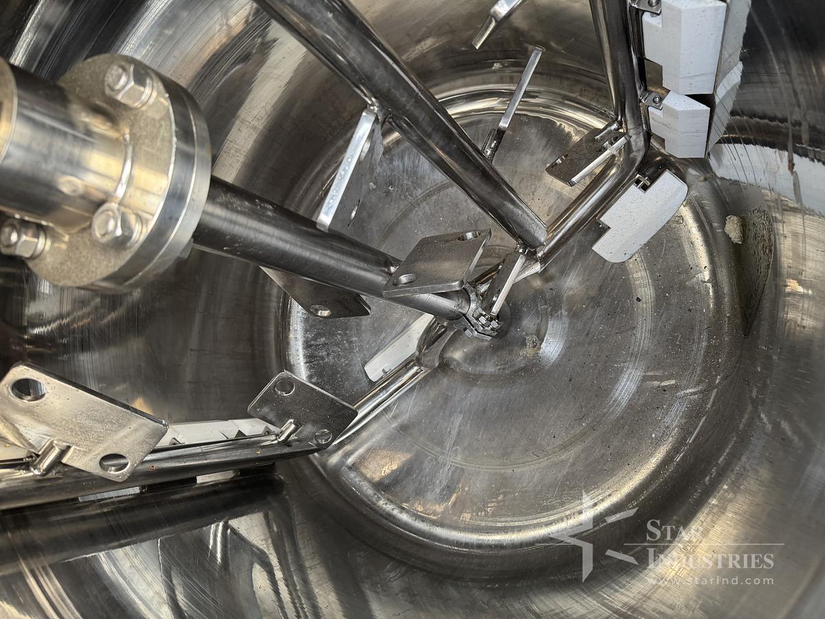 Used 500 liter Chasing S.S. Vacuum Emulsifier/Reactor