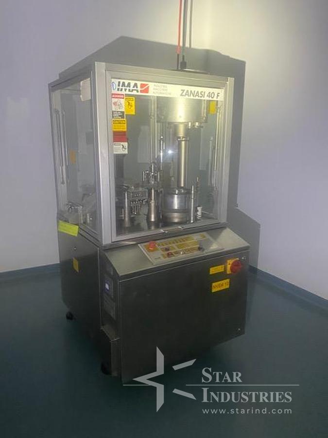 Used IMA Zanasi 40F Encapsulator w/vac & Polisher