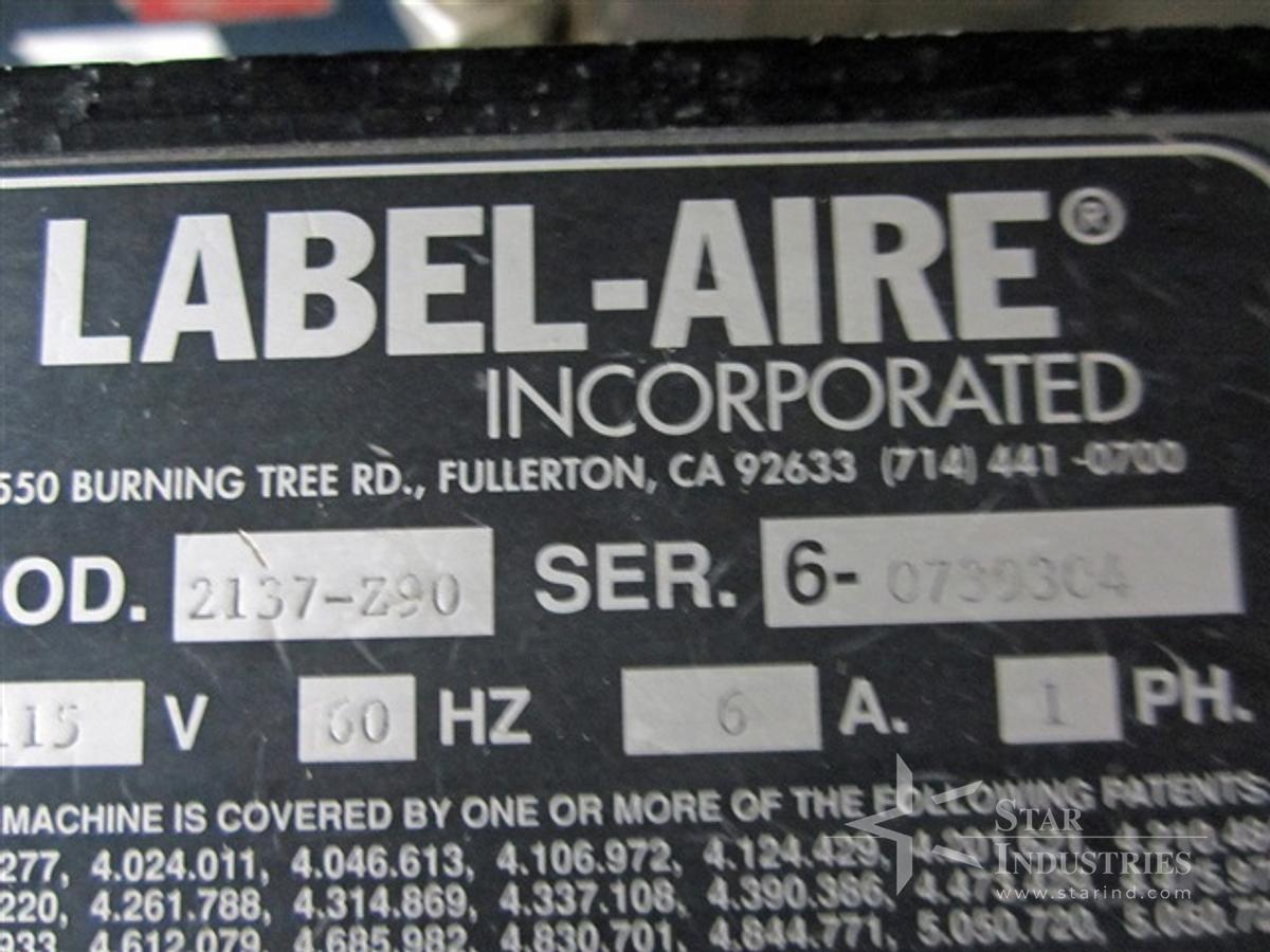 Used Label-Aire ZEBRA90 Labeler