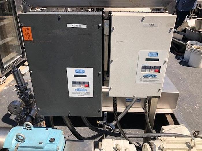 Used Quadro Y-tron Model HV3 60 HP Homogenizer