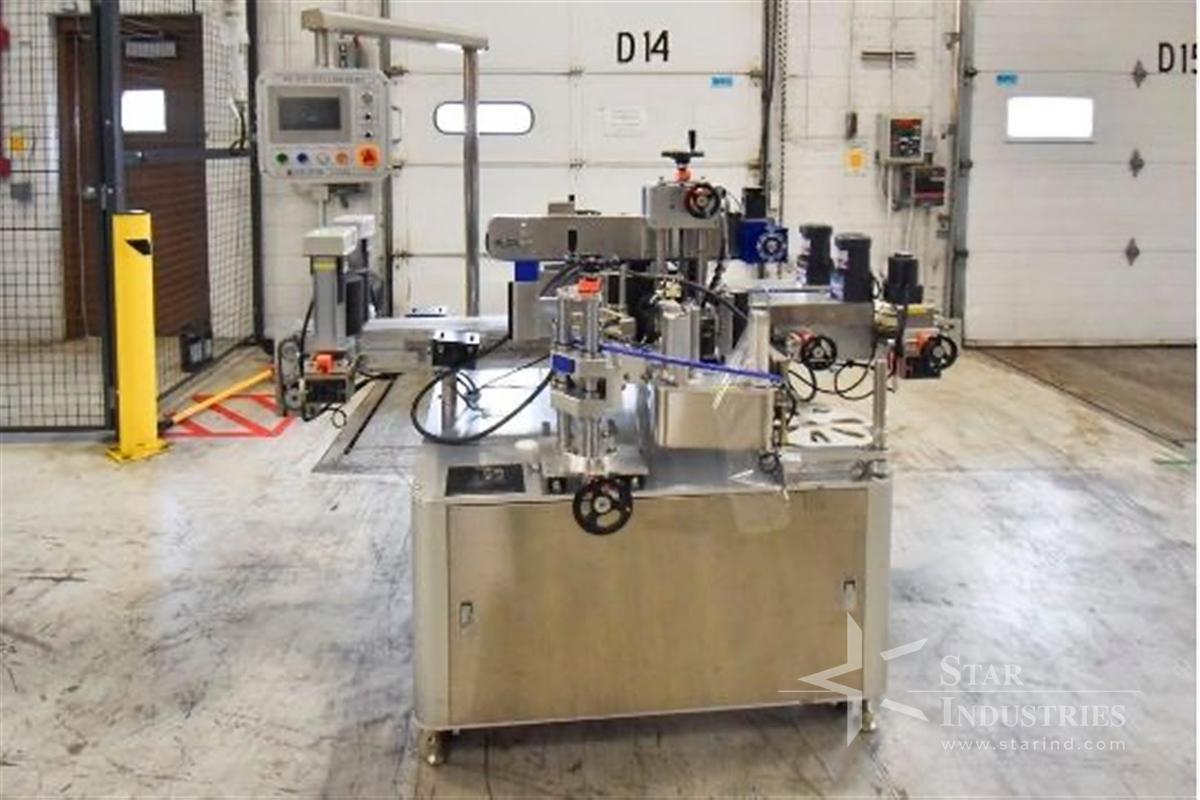 Used Sun Jin Sm Auto Labeler M/C SJC-3217