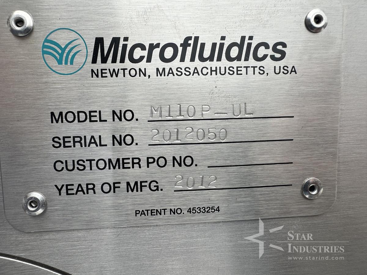 Used Microfluidics M-110P