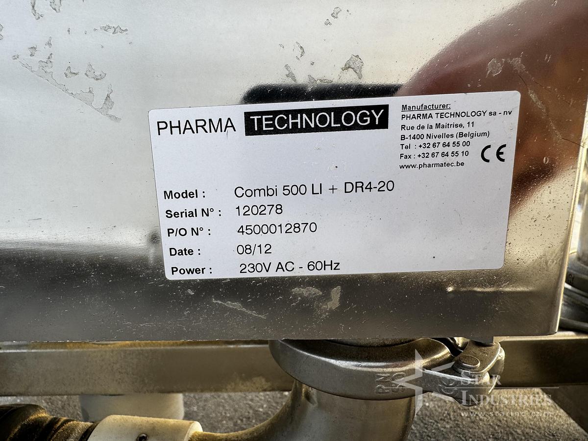 Used Pharma Technology Met30+ Lock Inspection Deduster