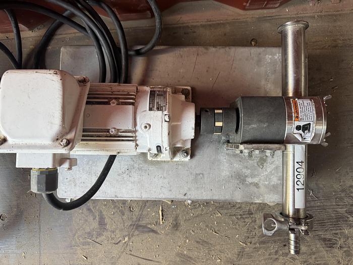 Used SM-Cyclo S.S. 1/2 h.p. Pump on wheels