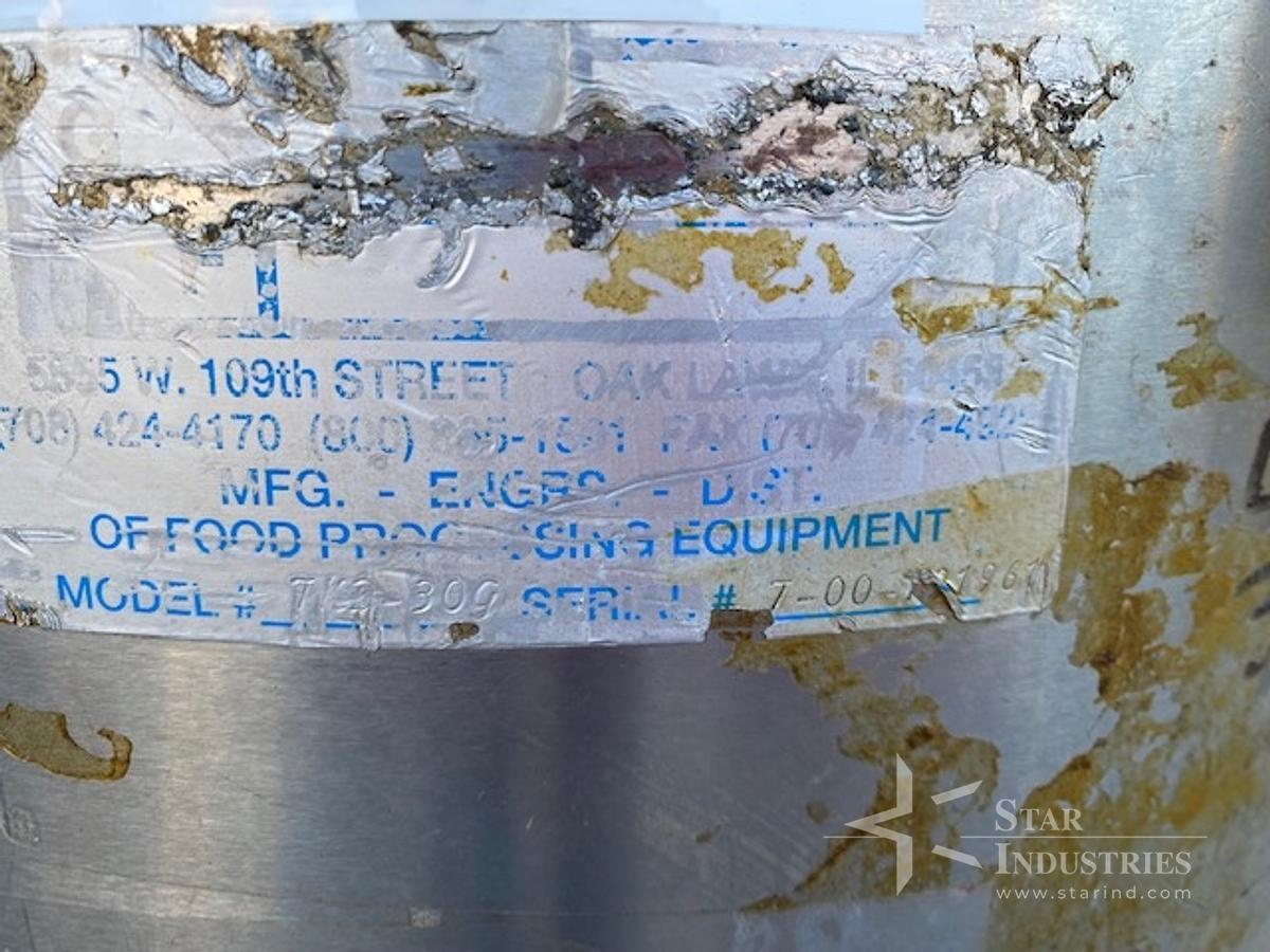 Used Stainless Steel Tank