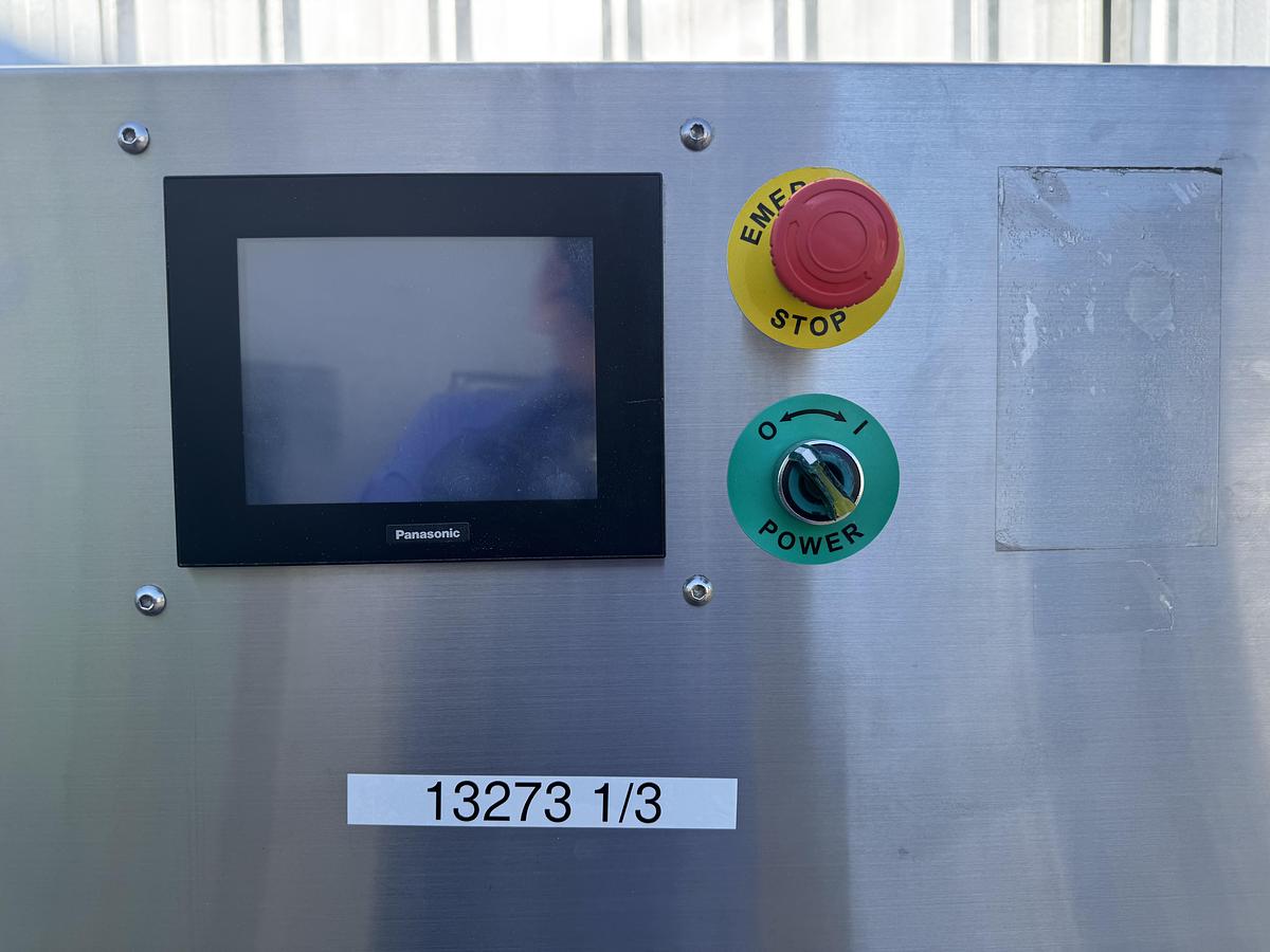 Used CVC 8-spindle Capper w/ Elevator & Conveyor