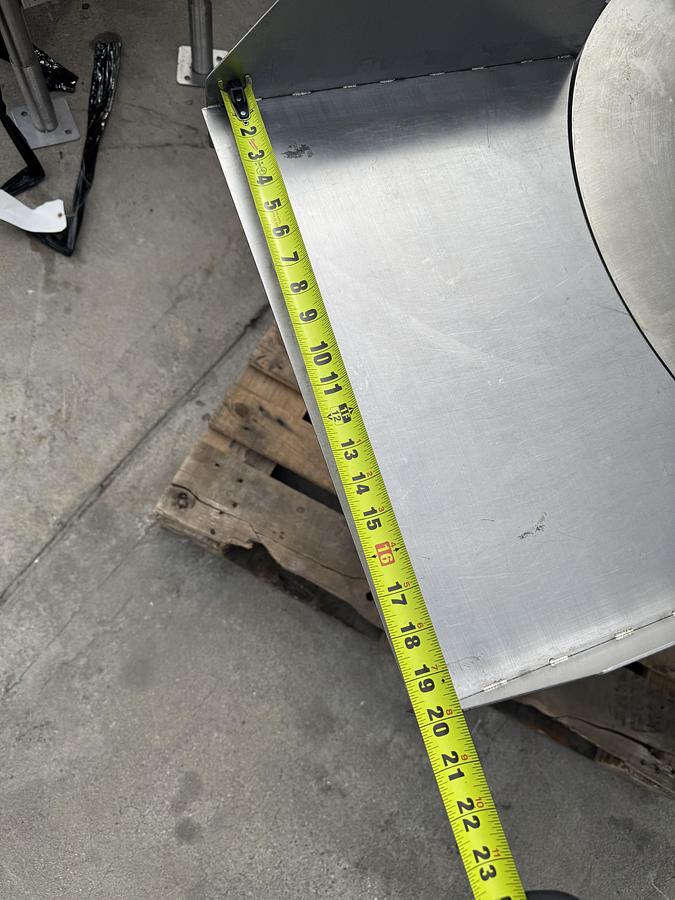 Used Stainless Steel 32" Turn Table