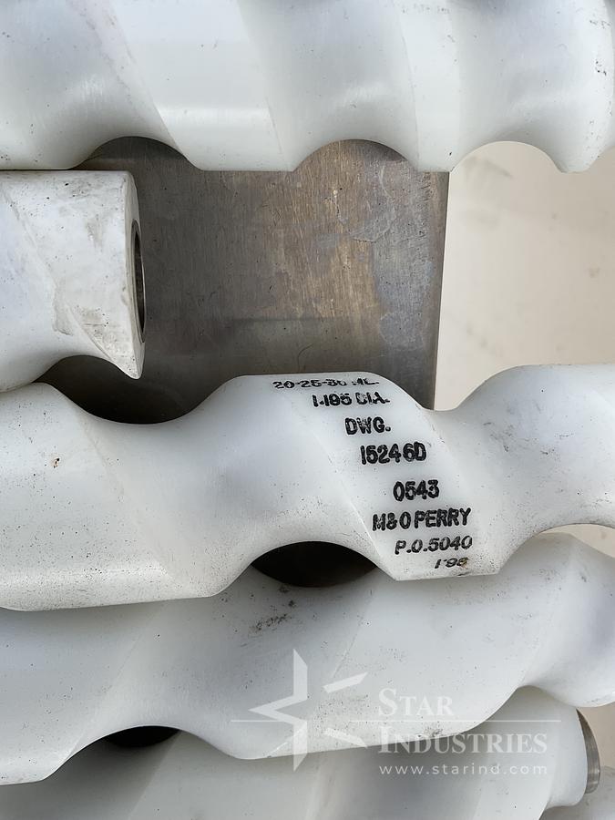 Used Bottle Screw Feeders w/ attachments (sizes vary)