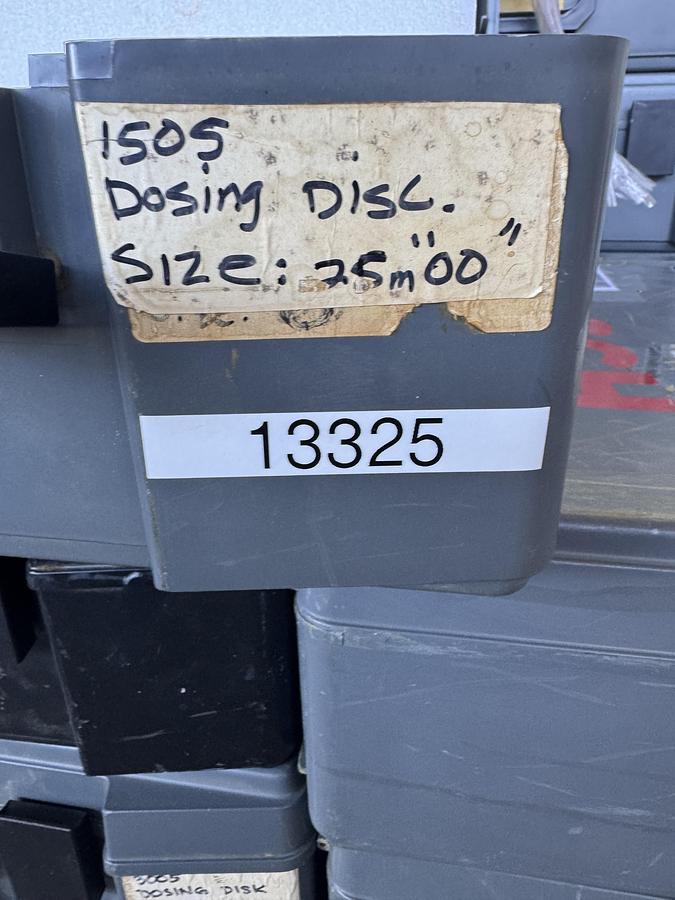 Used Bosch Dosing Discs 1505, Size 00, 25mm