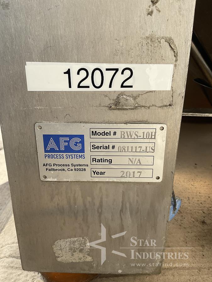Used AFG Process System Vertical Form, Fill, Seal Bagger w/ 10 Head Scale