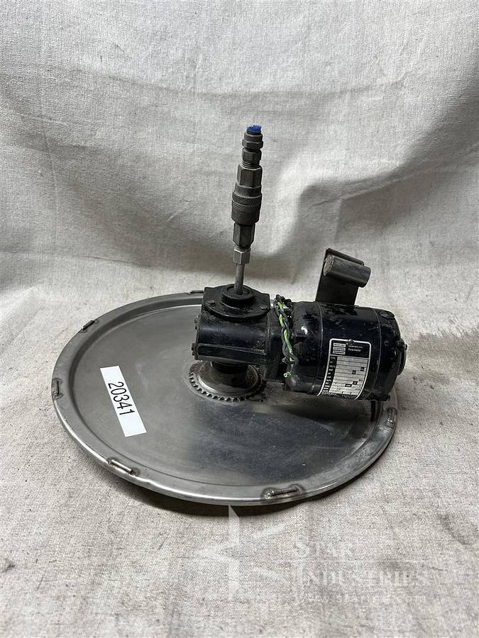 Used Lid with Bodine Electric Company Motor
