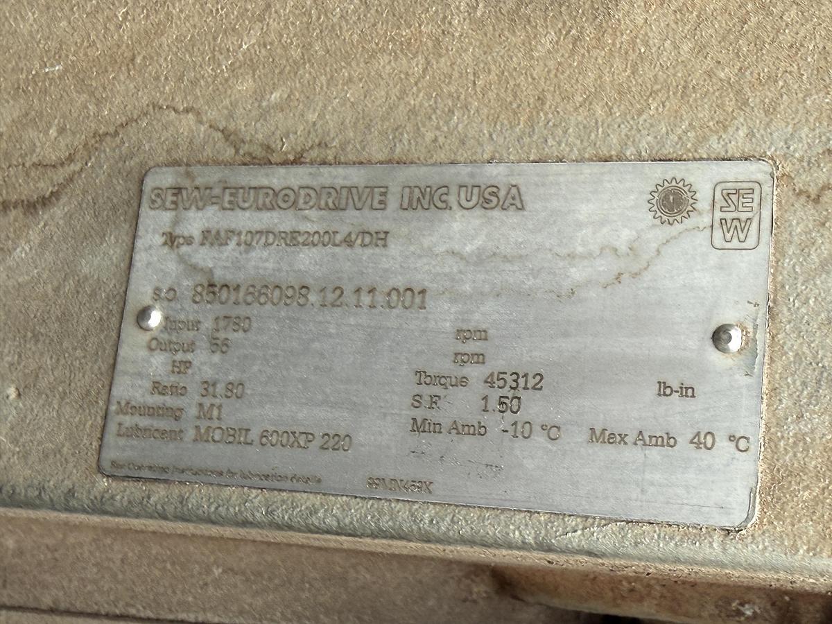 Used American Process -Fluidized Paddle Blender FPB075