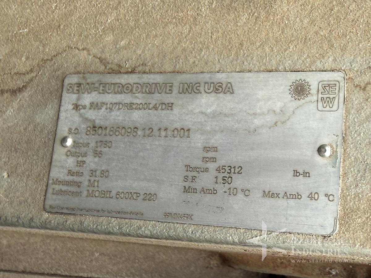 Used American Process -Fluidized Paddle Blender FPB075