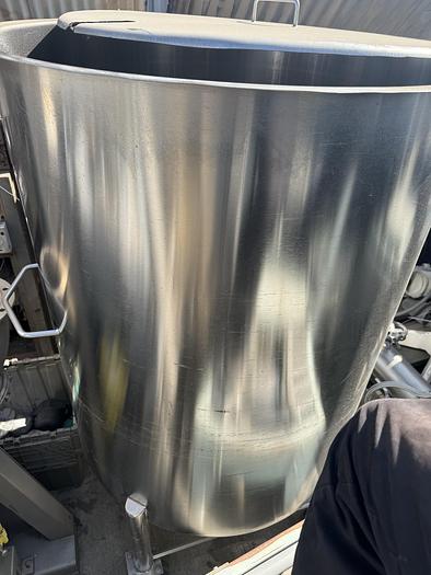 Used 200 Gallon S.S. Tank on wheels