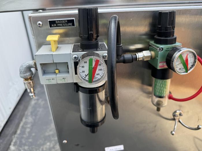 Used Phoenix Engineering Go Packer Model 1000 Pouching Machine w/ Disk Counter