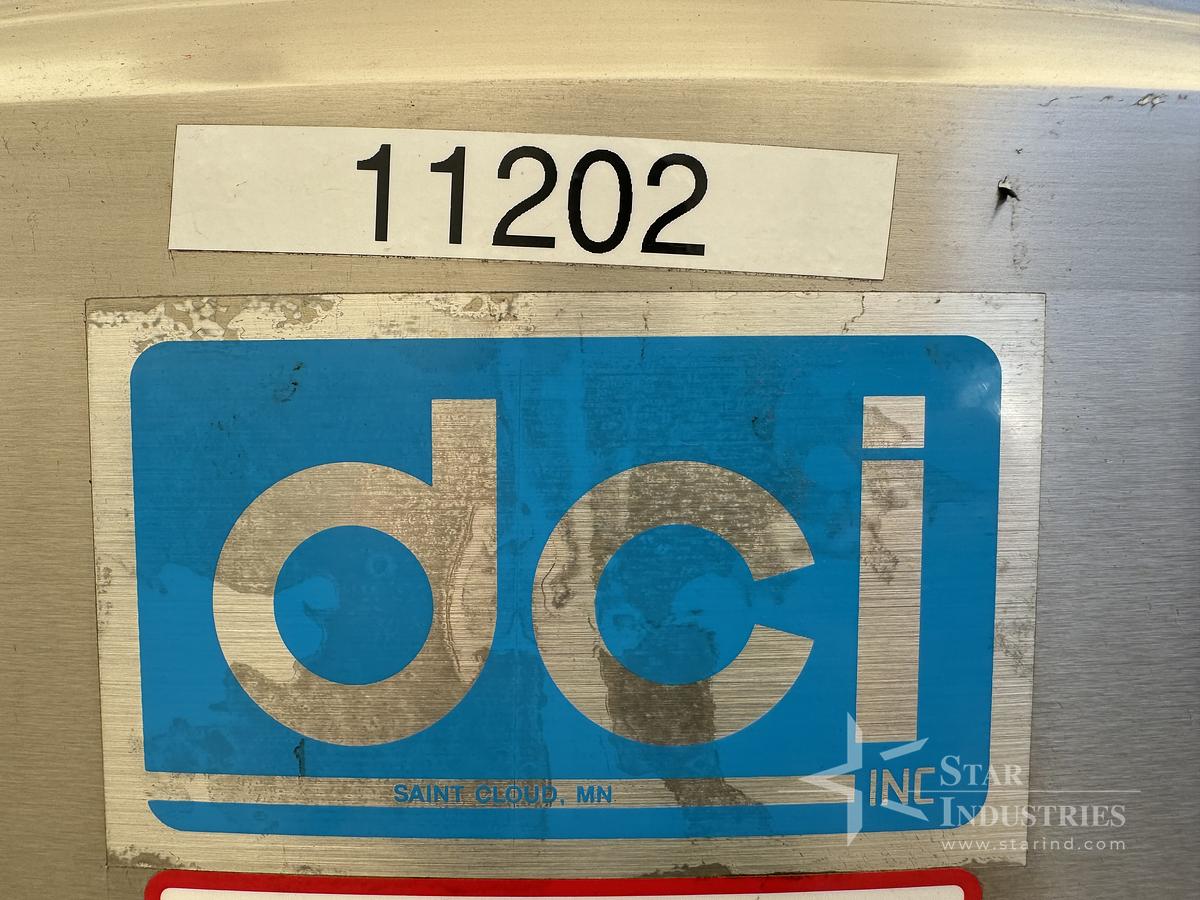 Used 1,000 Liter DCI Tank 316L