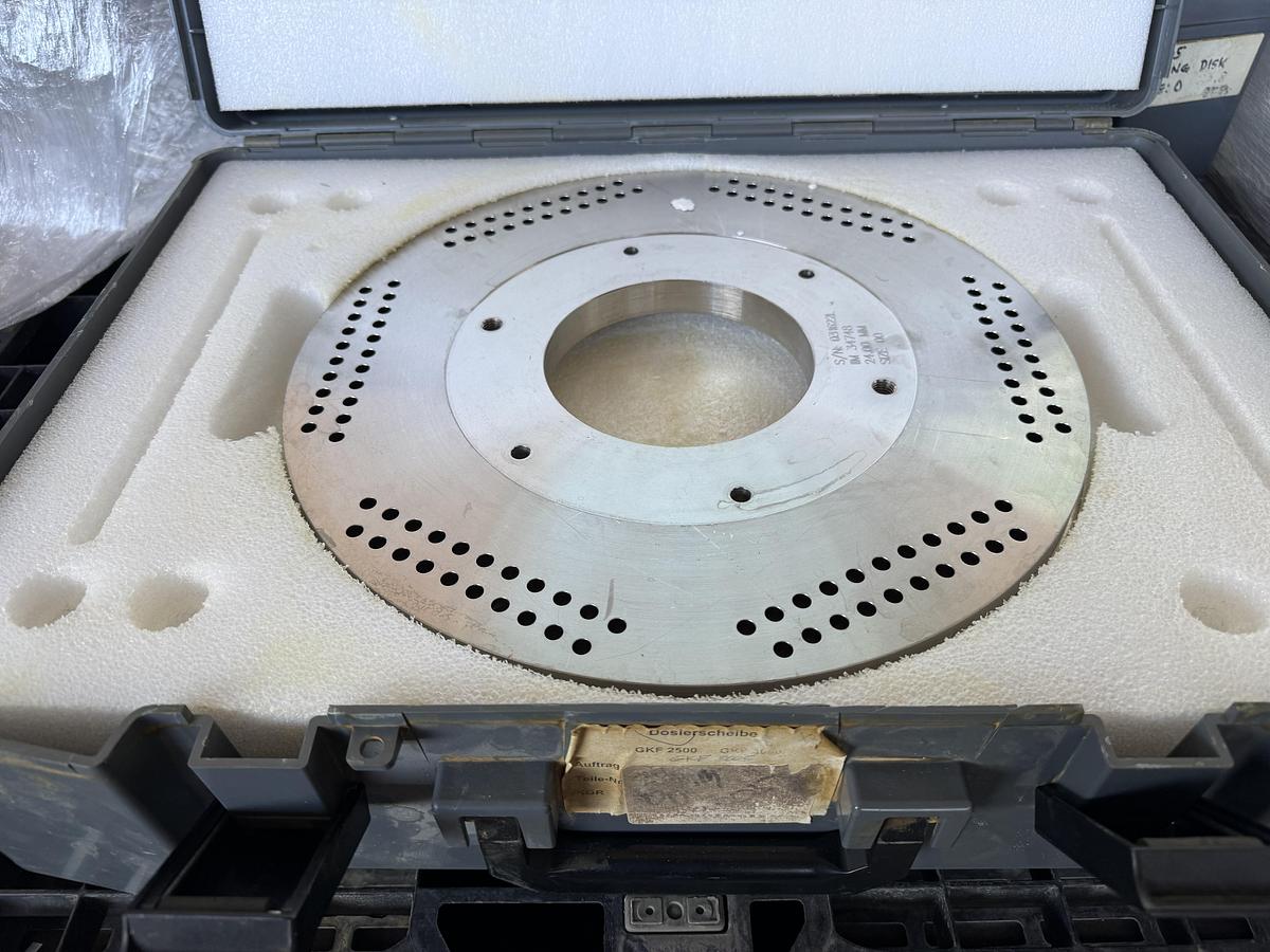 Used Bosch Dosing Discs 3005, Size 00, 24.0mm