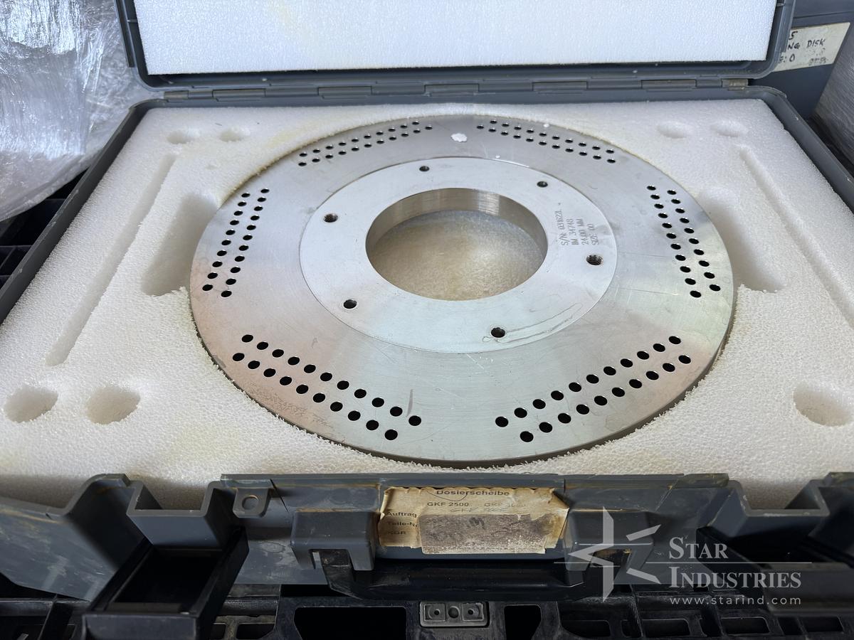 Used Bosch Dosing Discs 3005, Size 00, 24.0mm