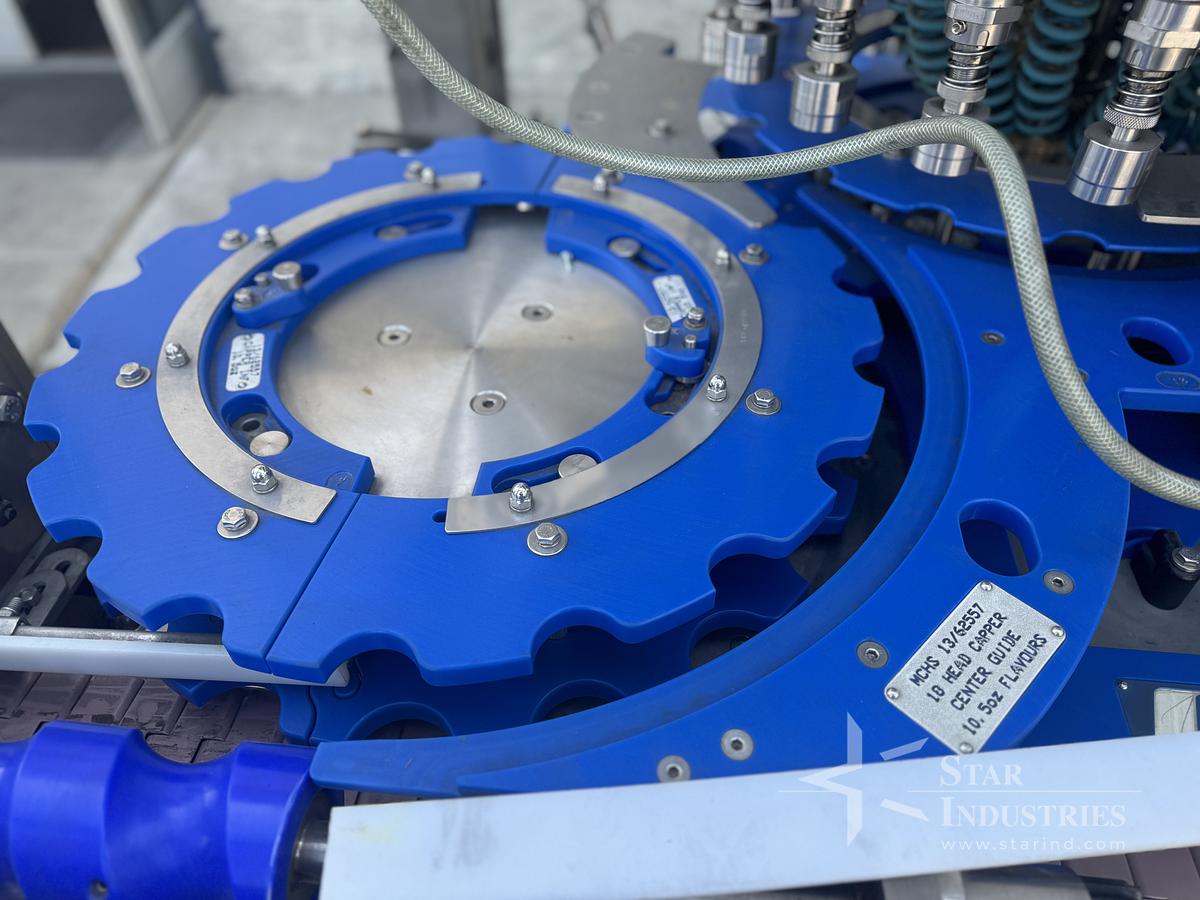 Used Zalkin Rotary Filler/Capper with Feeder