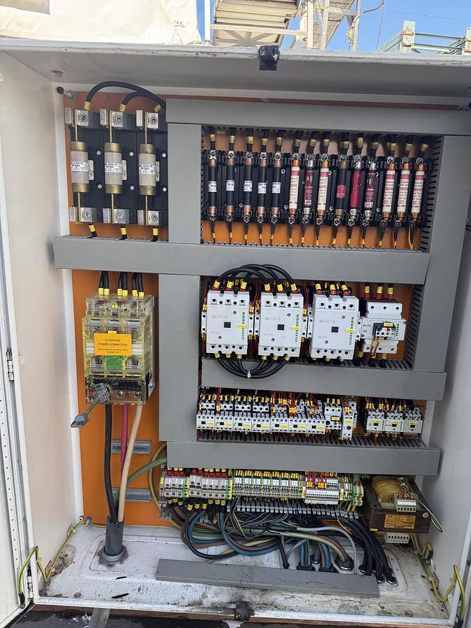 Used 150 gallon Gabler jacketed Gum Mixer w/ 50 h.p. motor