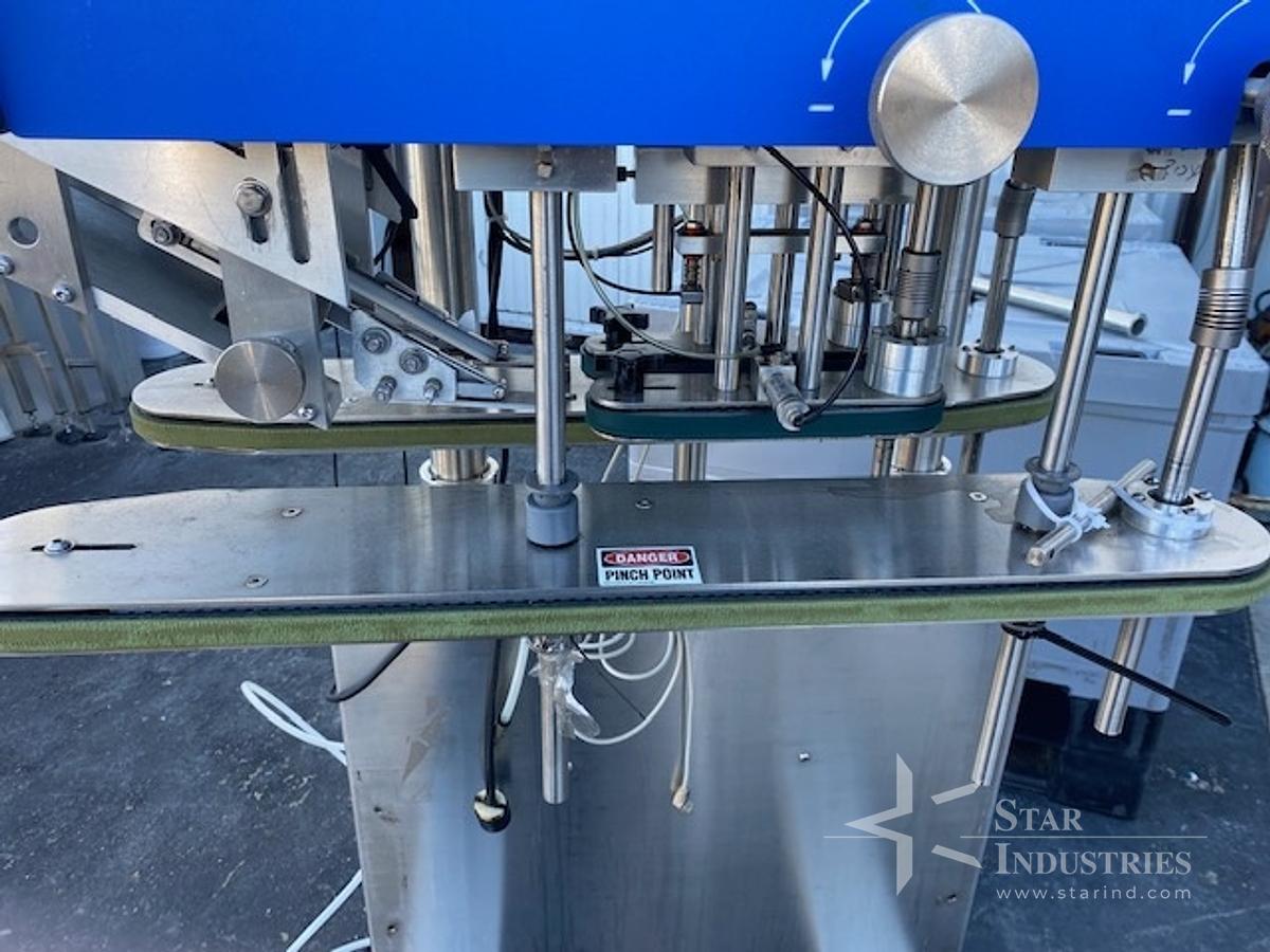 Used Inline Filling Systems Capper w/ Elevator