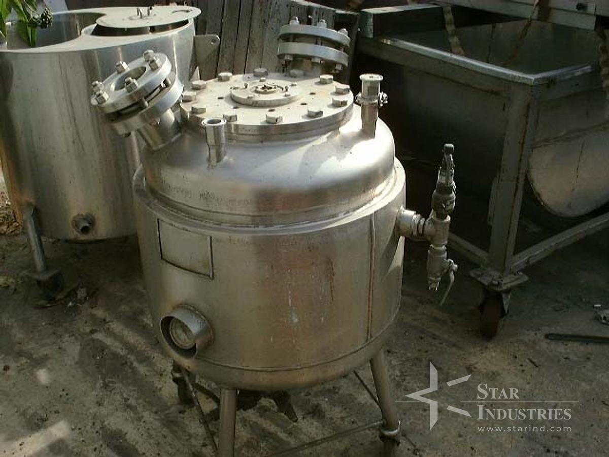 Used DOUGLAS BROS. 100 LITER JACKETED TANK    #3200