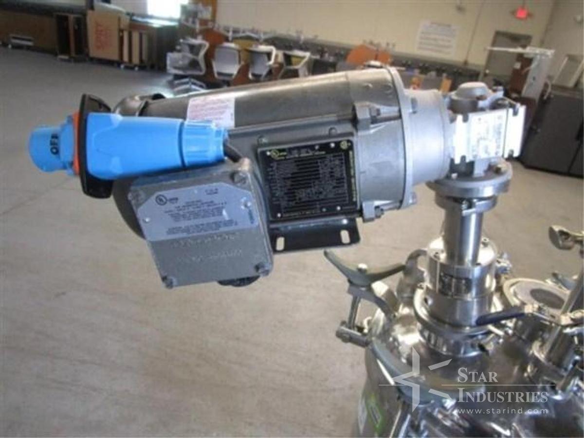 Used 50 liter Precision Pressure Vessal w/ Agitator