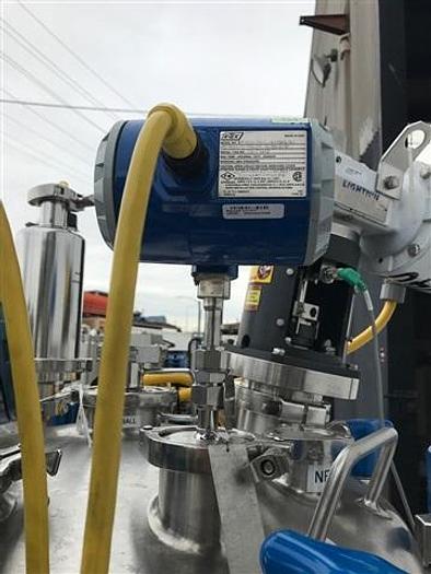 Used Conveyor, 7.5" x 13', stainless steel, plastic belt
