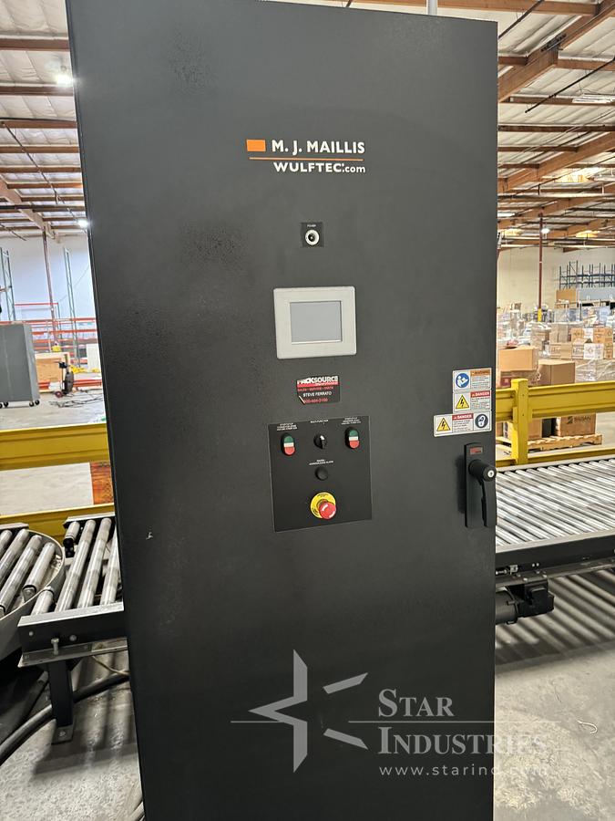 Used MJ Mallis Wulftec Pallet Wrapper