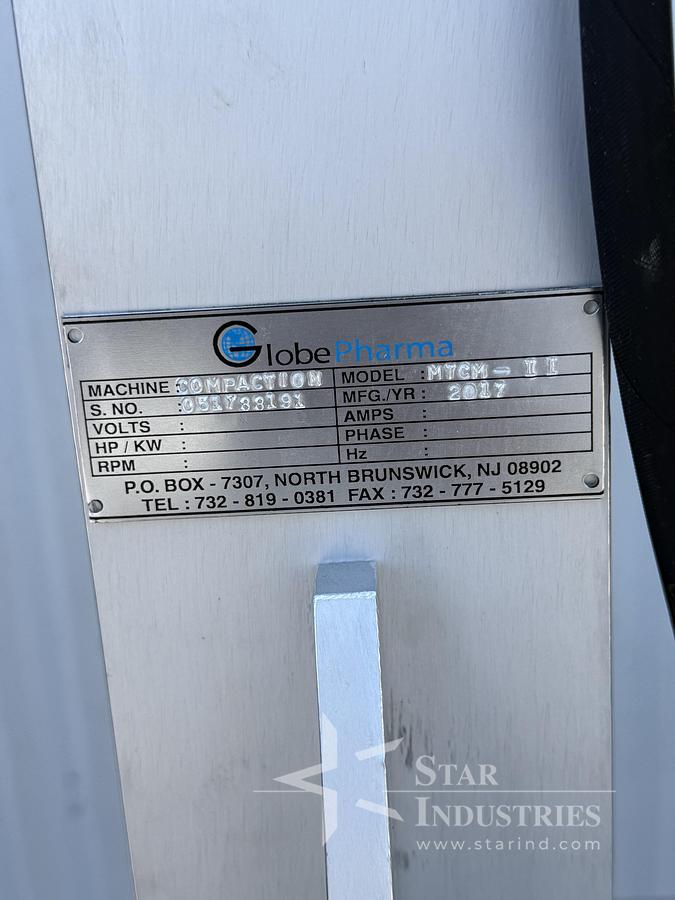 Used Globe Pharma Compaction Machine - Single Punch