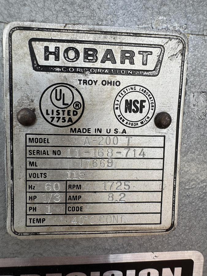 Used Hobart Mixer