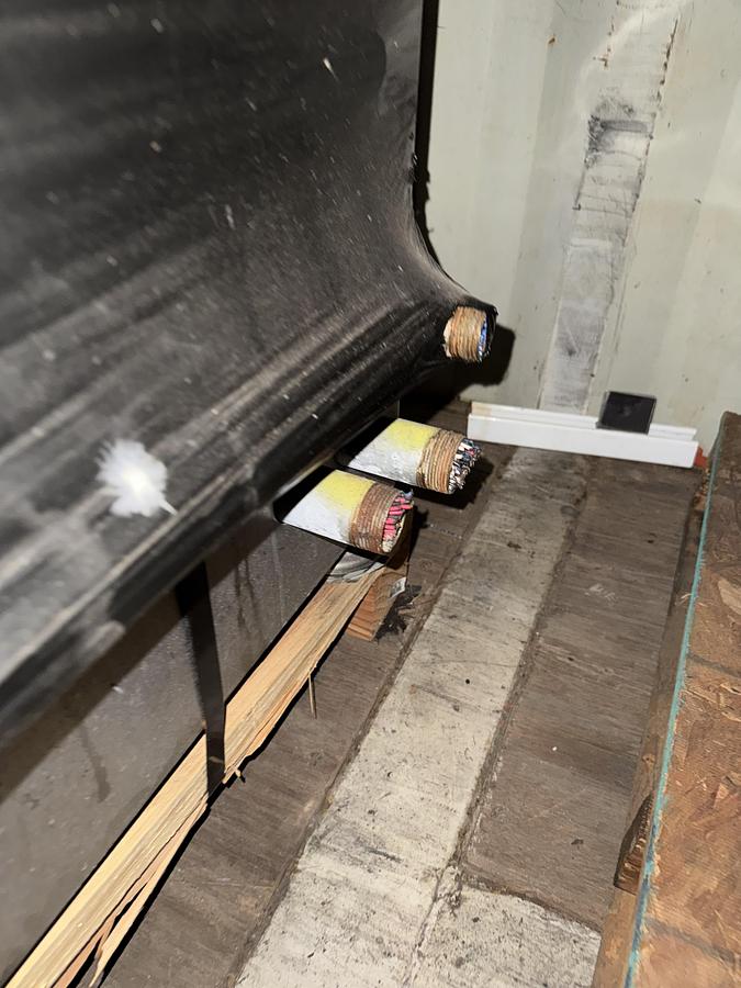 Used Thomas Compulab Coating Pan w/ 36", 24" & 12" Pans