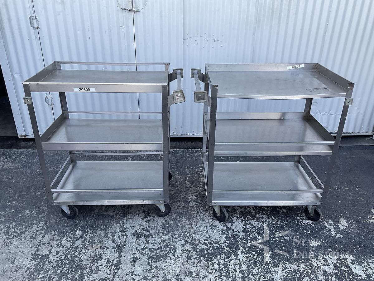 Used Lakeside SS Shelf Cart