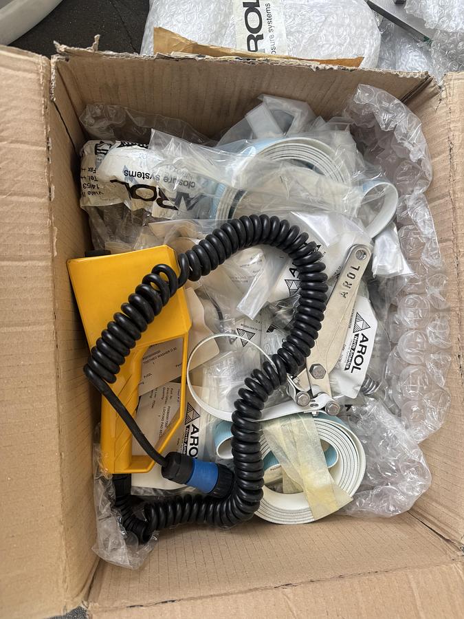 Used Arol Capper with Hopper and Elevator