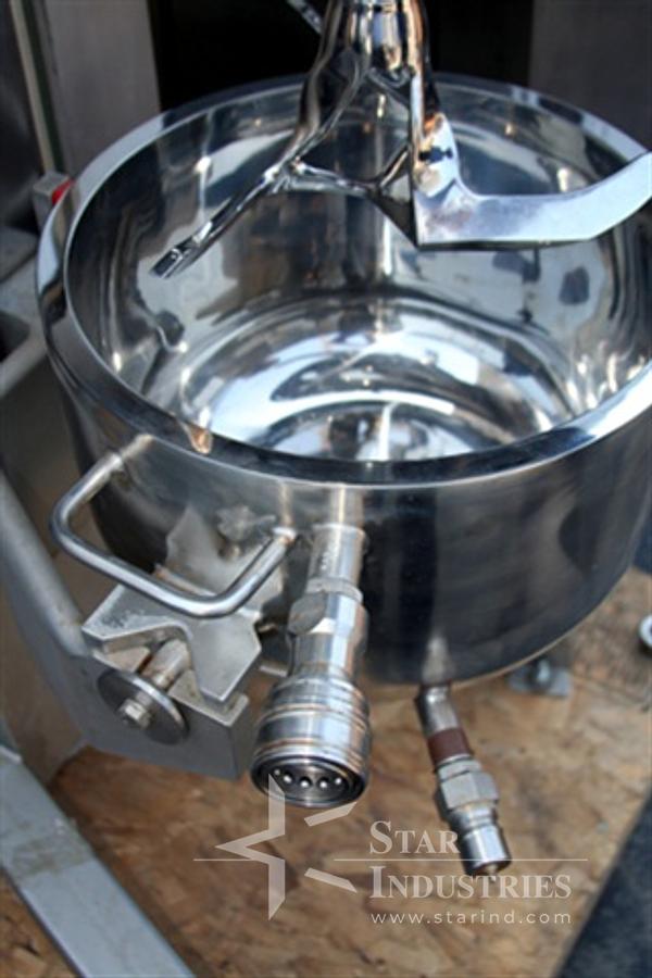 Used Collette Gral 25 Pro Vacuum Mixer/Granulator/Dryer w/ Solvent Recovery