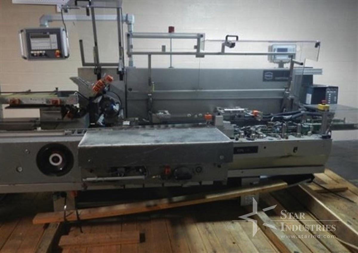 Used IWKA CPS Cartoner, rated to 300 cpm