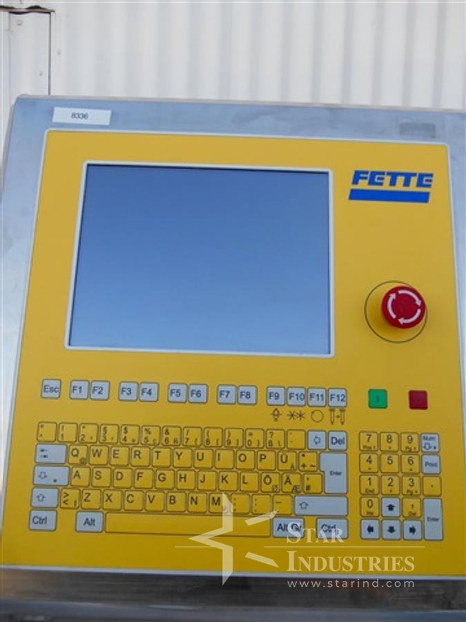 Used Fette Model 3200 Control Console