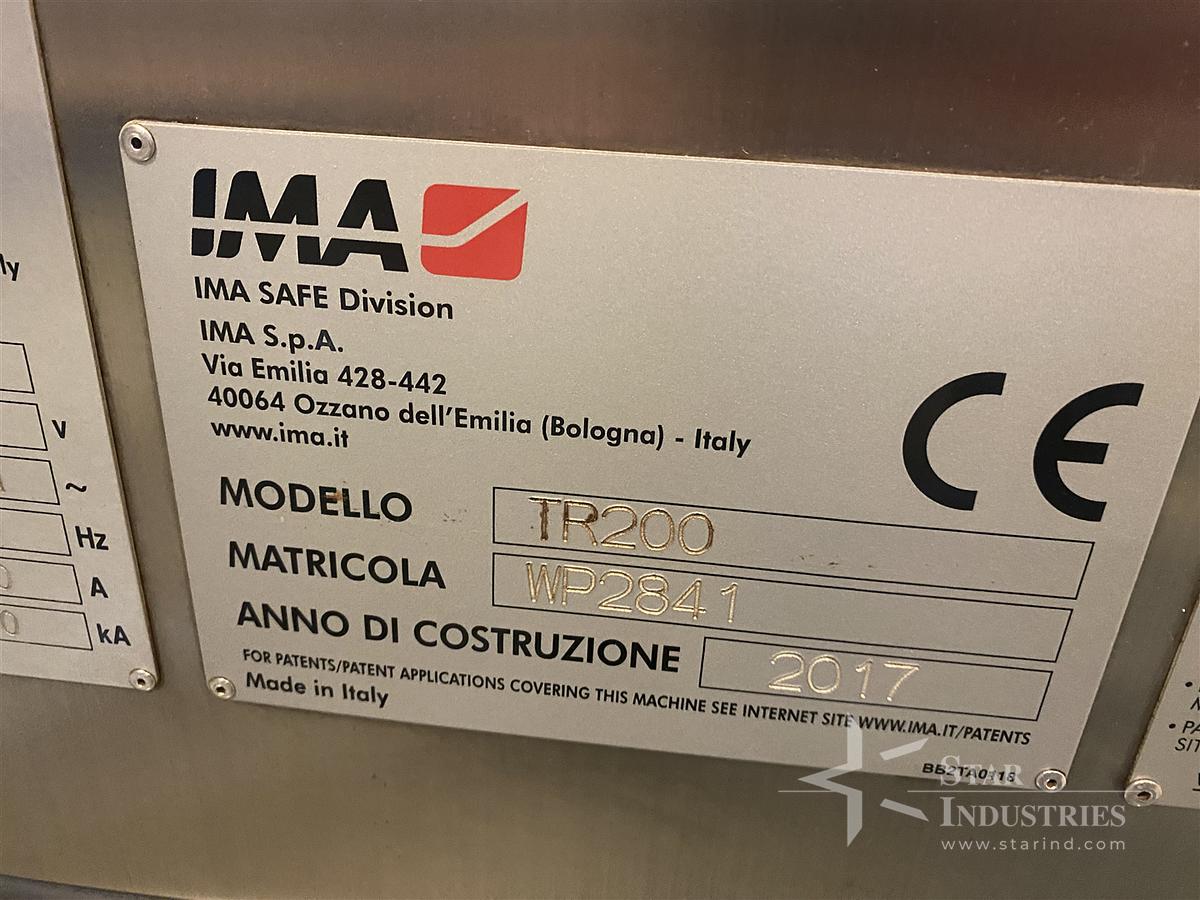Used IMA Blister Machine Model TR200