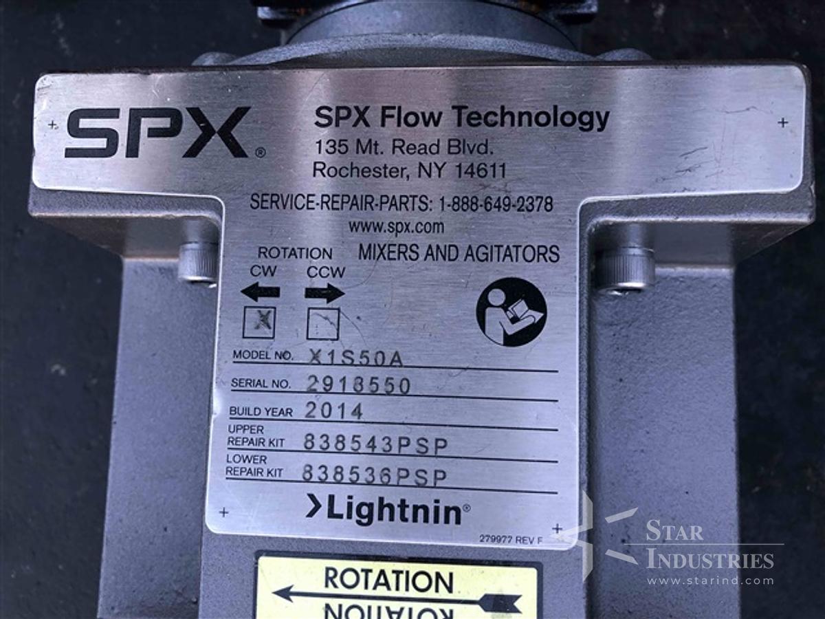 Used Pneumatic Lightnin Mixer