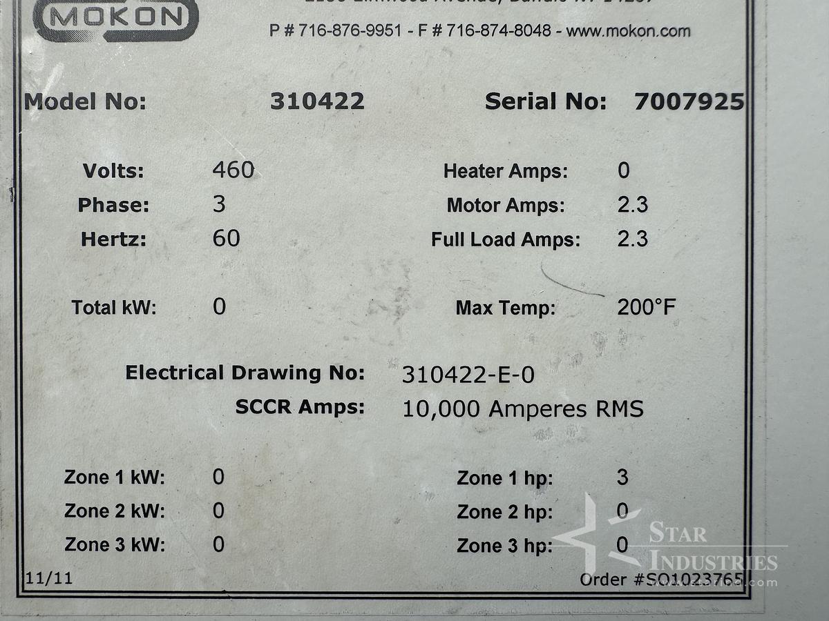 Used Mokon Temp Controller 310422